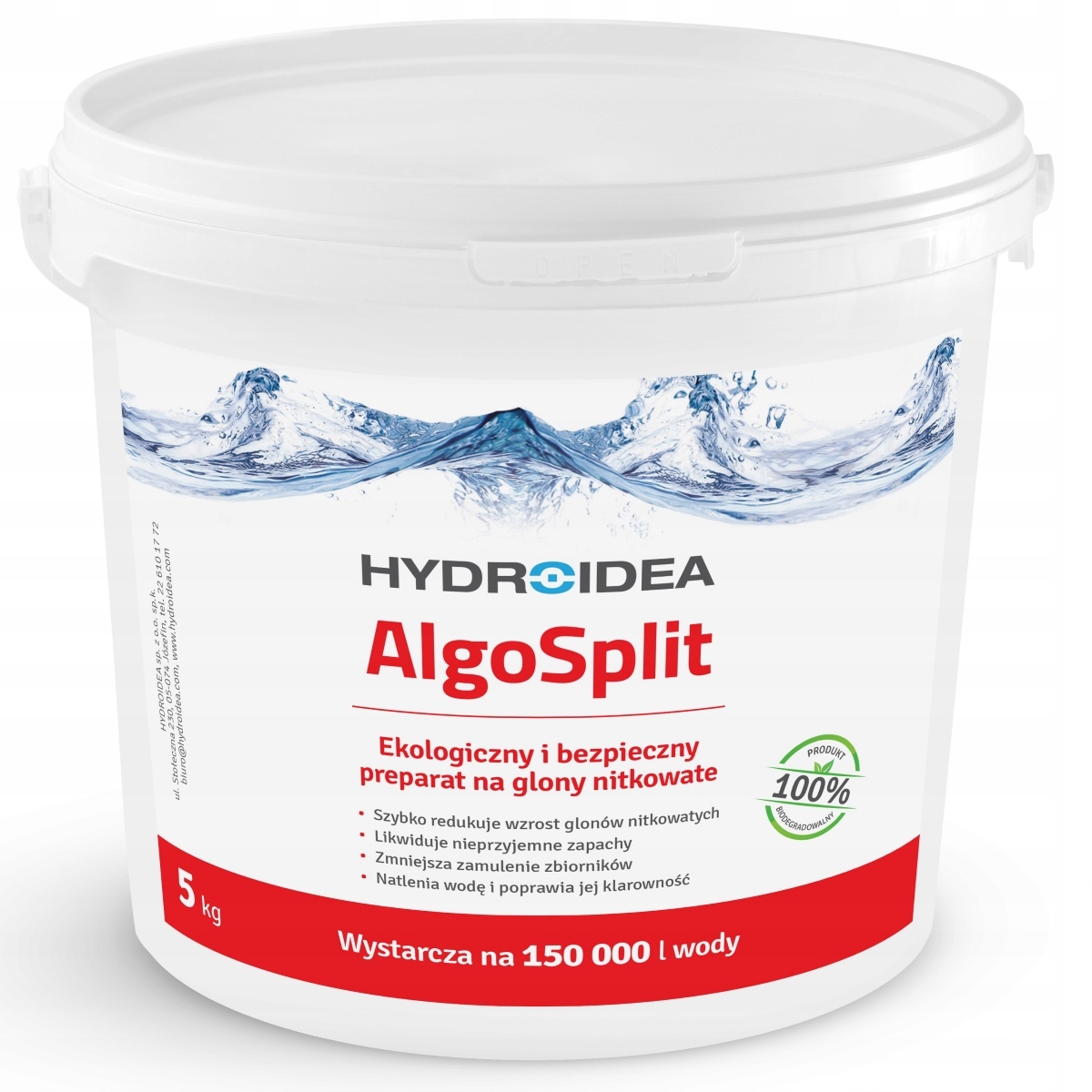 Hydroidea Algosplit 5 kg – eliminuje vláknité řasy