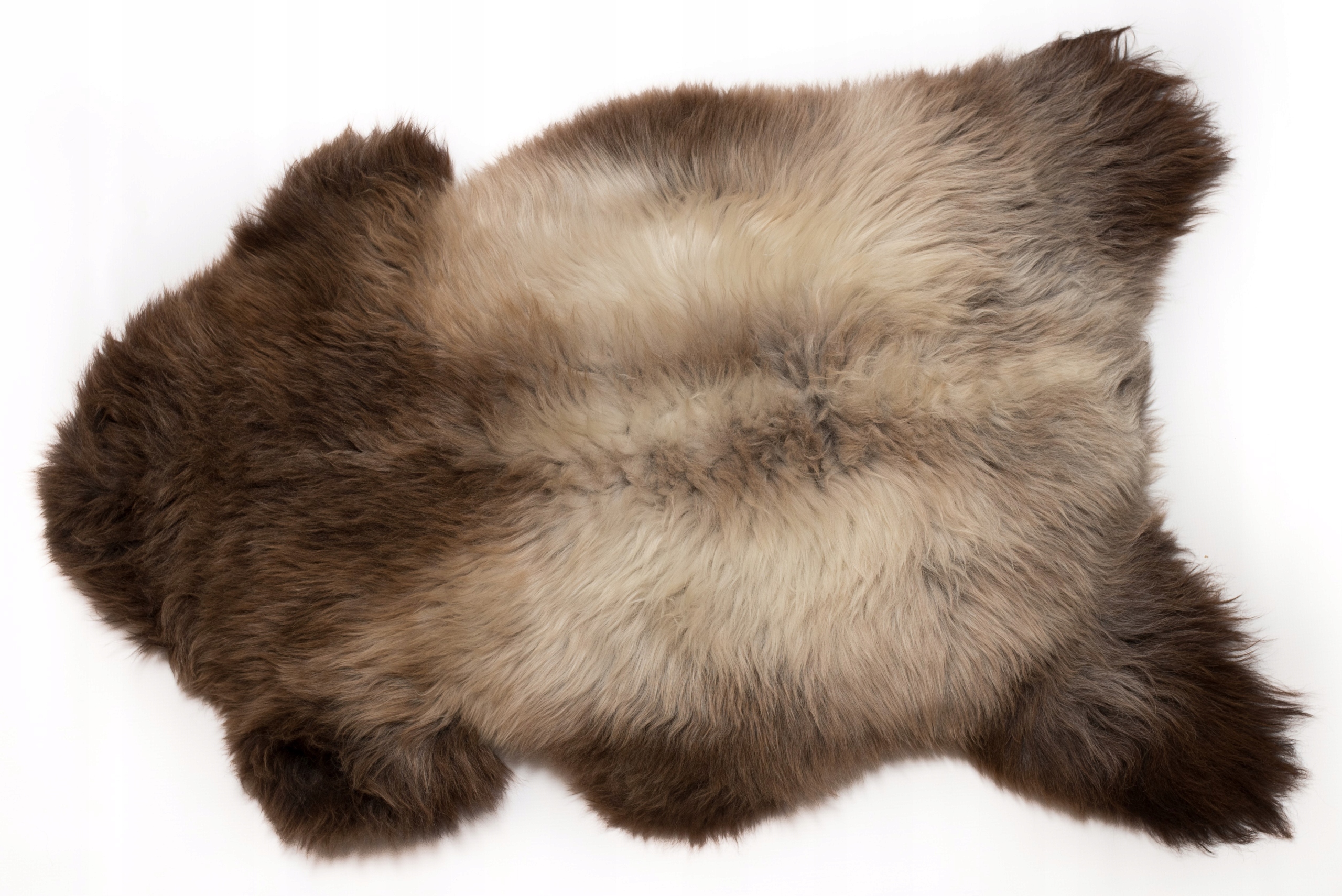 Ovčia koža Prírodná Siwa Šedá Unikát Dekoratívna koža Farba Prírodná