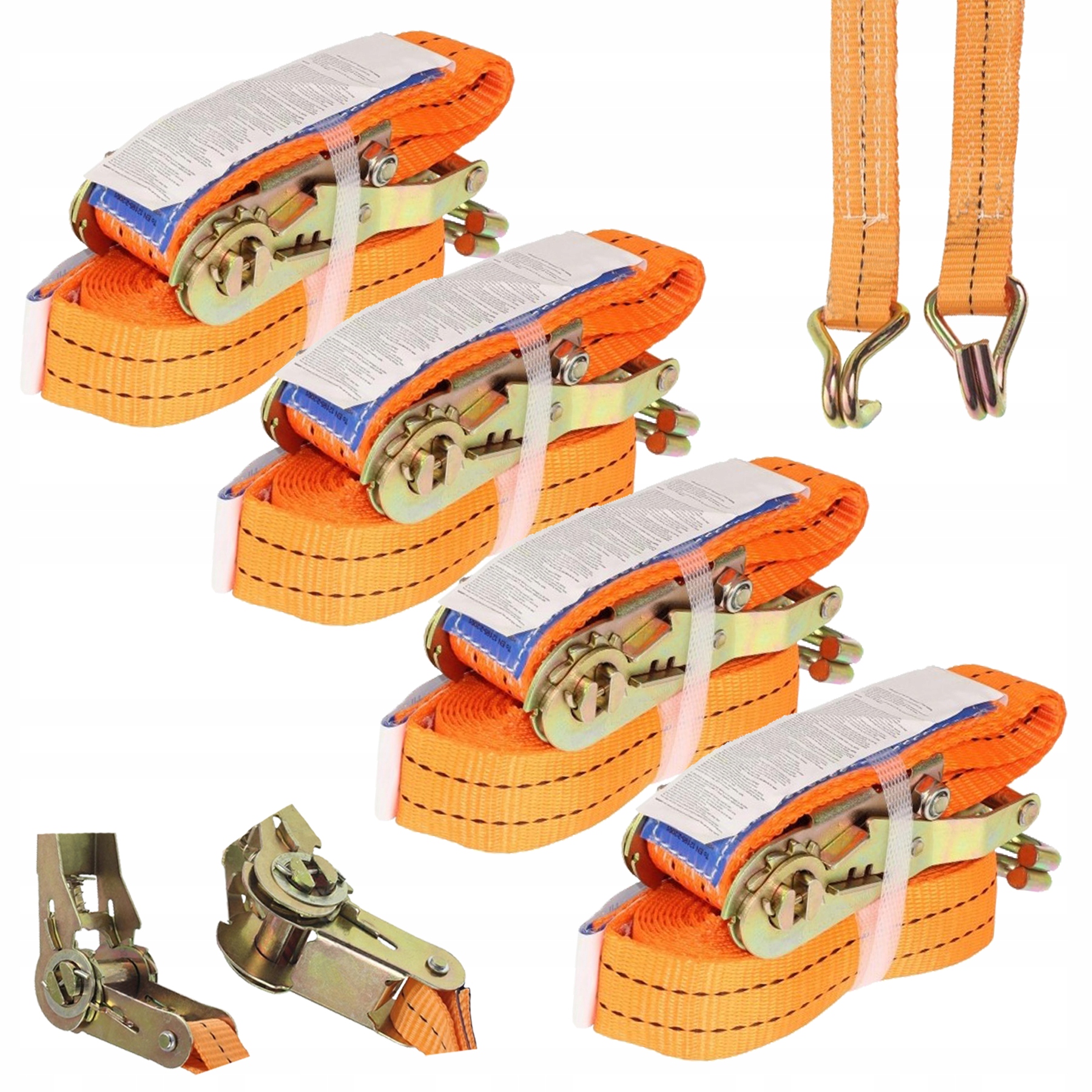 Транспортный ремень HERMON 5T 6M 50mm X4 эвакуатор