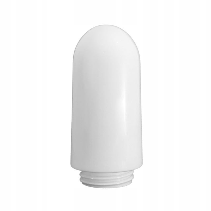 Klosz 4502 se závitem sklo bílé lesklé, průměr 100/84,5 mm