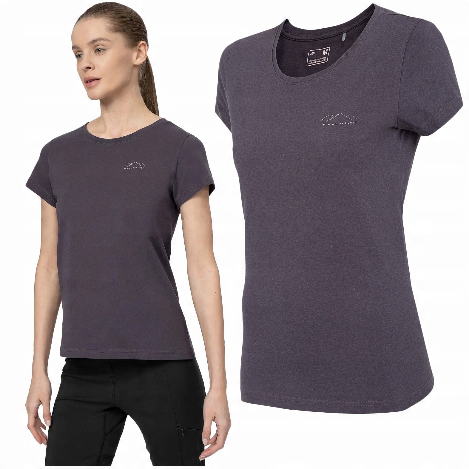 

Koszulka damska 4F T-shirt Bawełna TSD064 XXXL