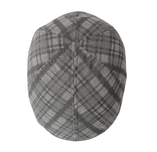 KASZKIET JESIENNY WIOSENNY SZARY KRATKA 58 CM Rozmiar 58