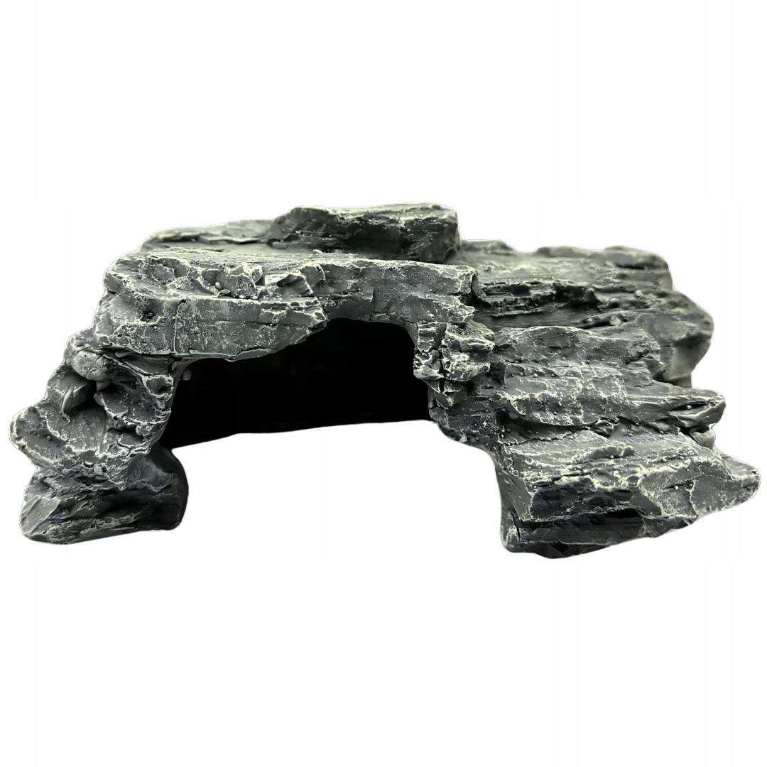 Úkryt Grey Granite L velký 26,5 cm pryskyřice