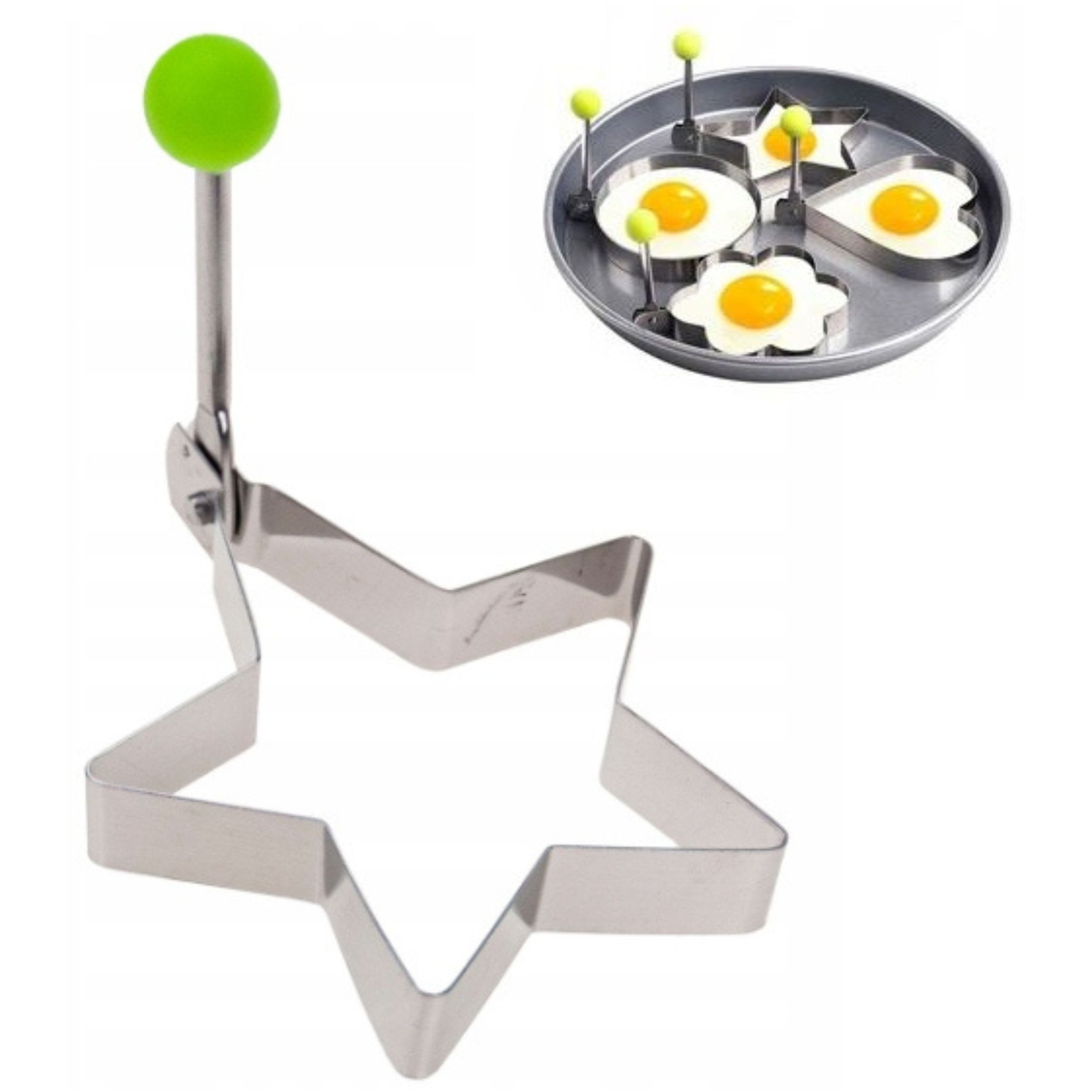 METALOWA FOREMKA FORMA DO JAJEK SADZONYCH GWIAZDA Marka Decortrend