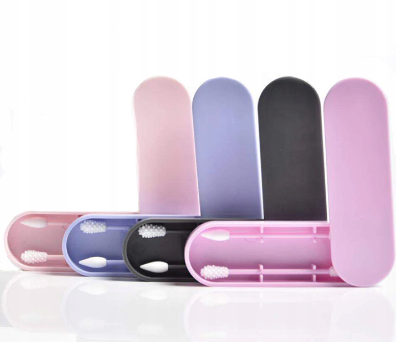 Wielorazowe patyczki silikonowe | GRAFITOWY Kod producenta GRAFIT