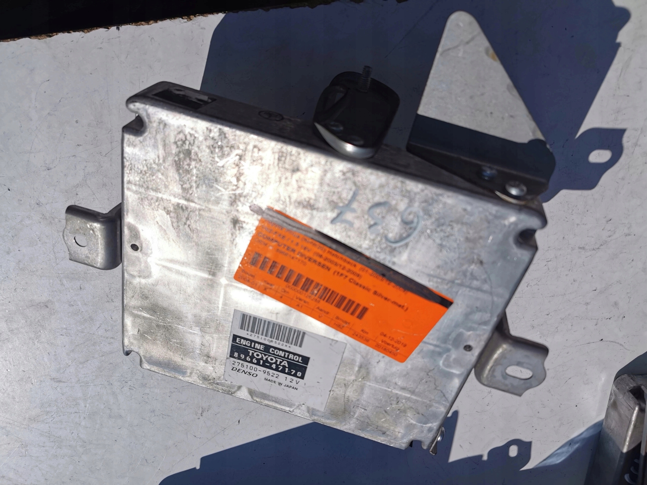 TOYOTA PRIUS 1.5B 89661-47170 275100-9522 computer