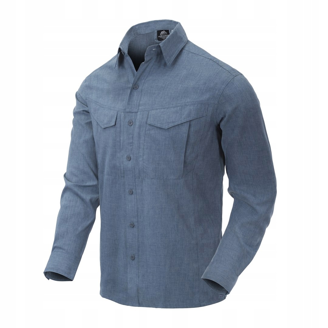 Košile Defender Mk2 Gentleman Melange Blue