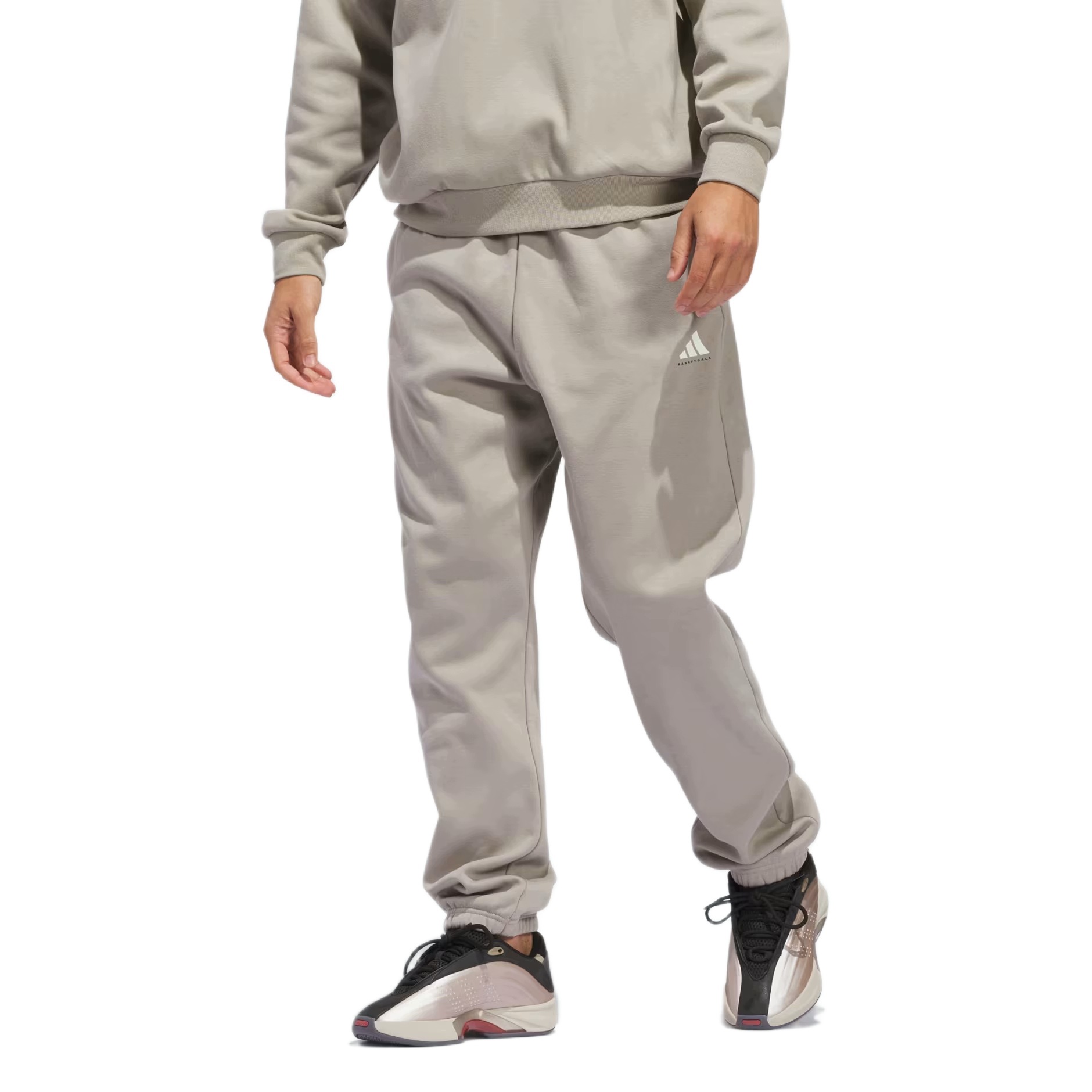 Spodnie męskie Adidas Basketball Fleece JC7845