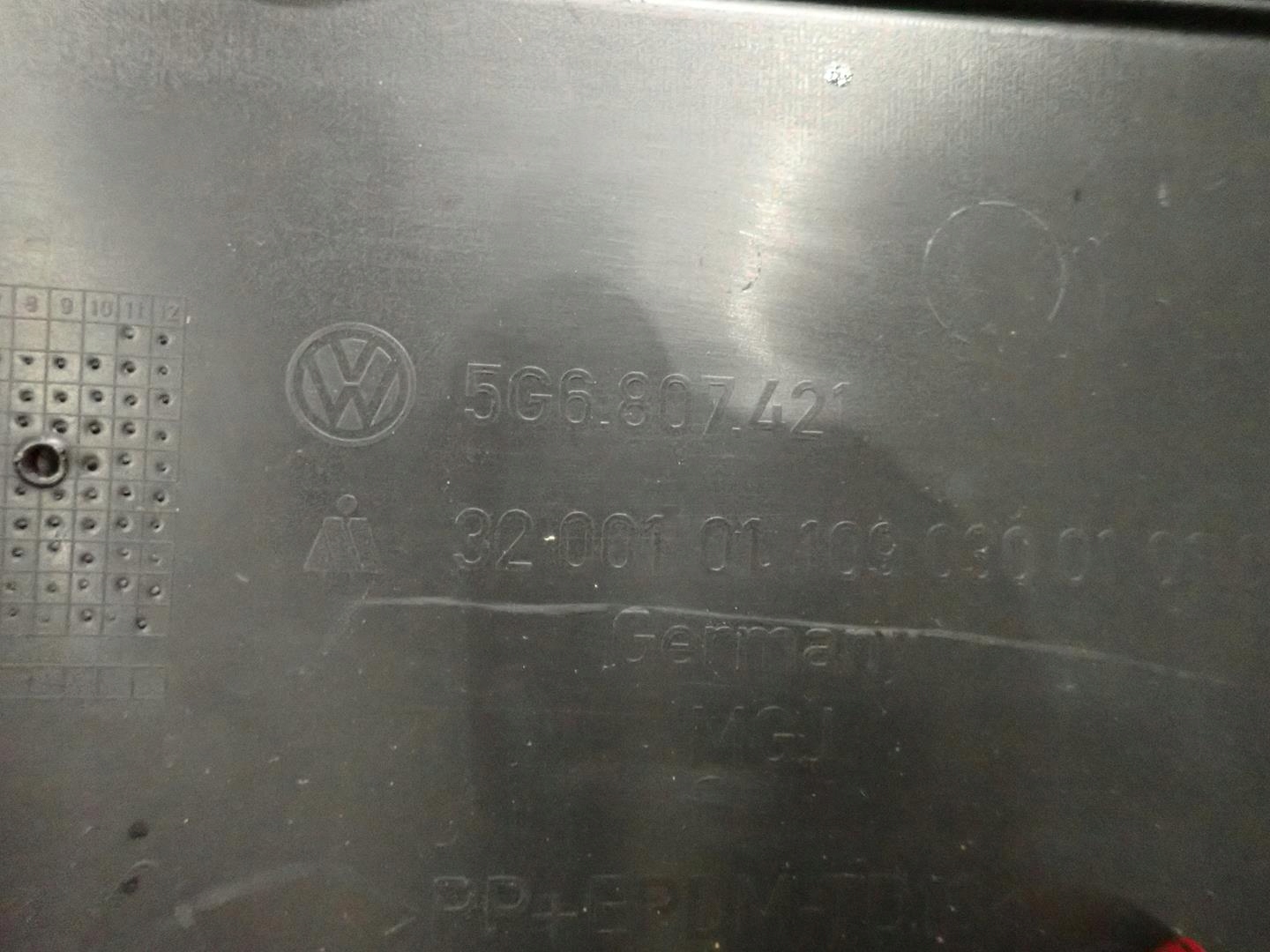 bumper rear part rear VW GOLF VII HB 2012-2017 5G6807421