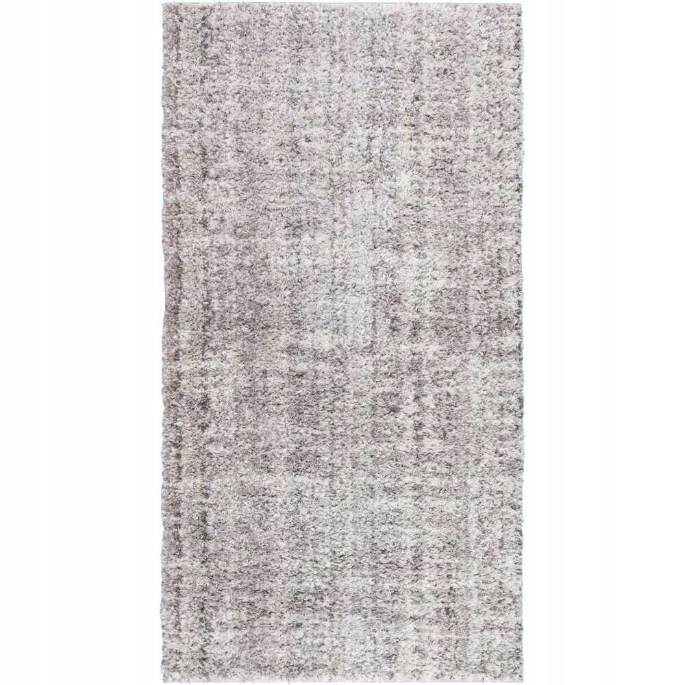 Koberec Bilbao Shaggy 80×150 cm hladký, antracitový, moderní