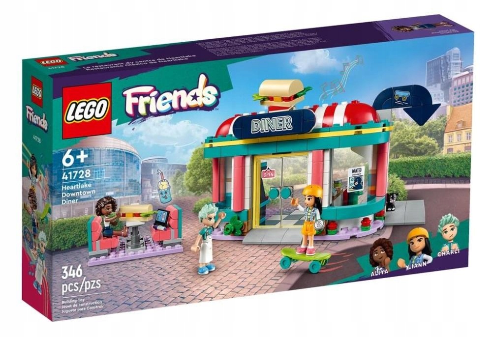 

Lego Friends 41728 Bar W Śródmieściu Heartlake