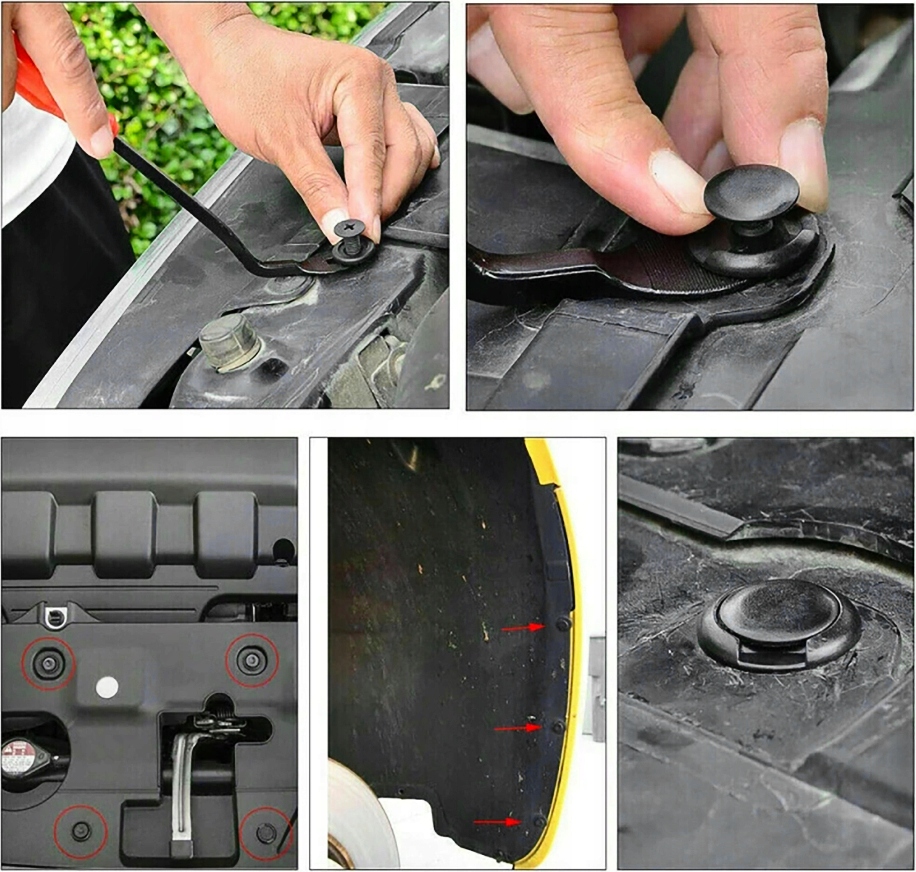 ZESTAW SPINEK SPINKI KOŁKI SAMOCHODOWE 620 SZT Producent części Inny