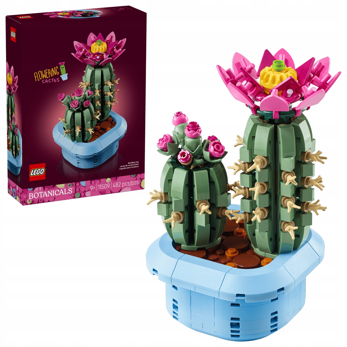LEGO 11509 Botanicals Kwitnący kaktus