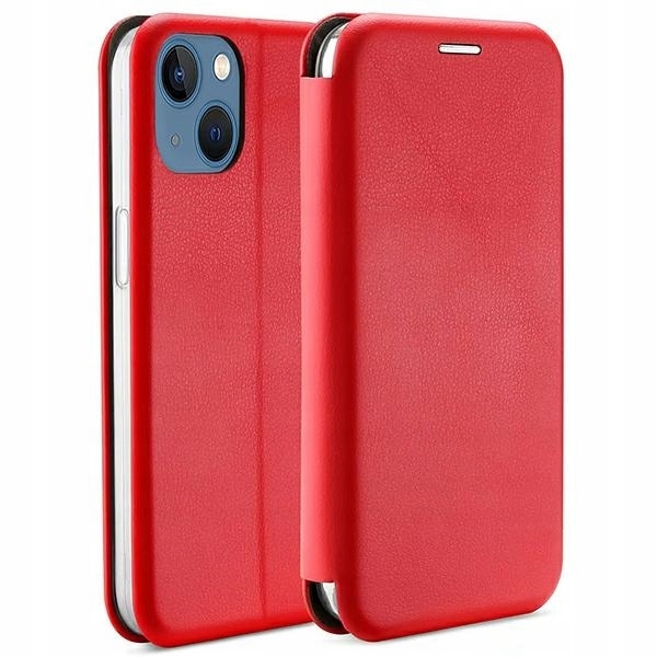 Beline Etui Book Magnetic iPhone 14 Plus / 15 Plus 6,7" czerwony/red