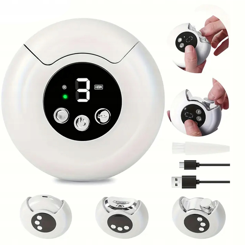 Elektrický kleštičky na nehty s funkcí sběru a leštění 400mah