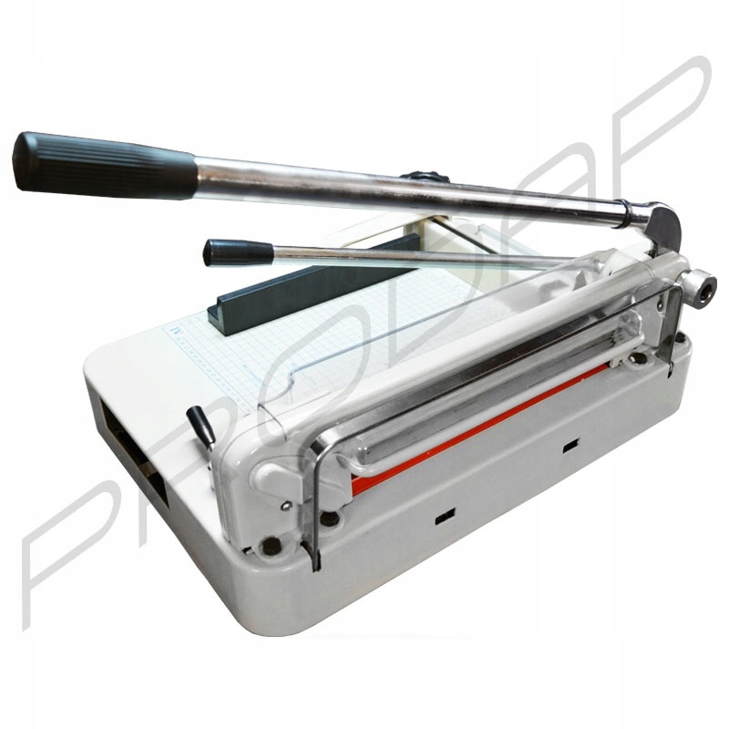 GILOTYNA Z DOCISKIEM DO CIĘCIA PAPIERU GRUBEJ FOLII A4 METALOWA PRODAP EAN (GTIN) 5906109690928