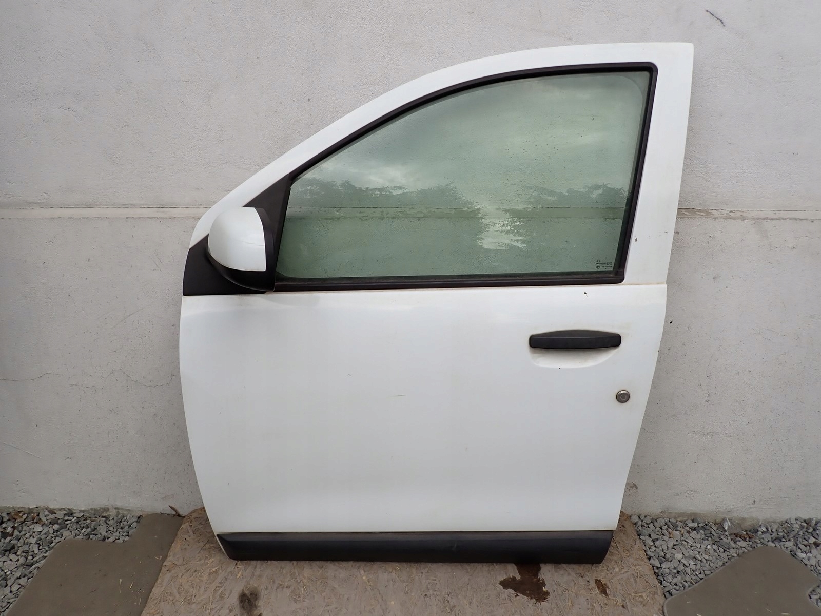 door left front left front DACIA DOKKER KE LODGY JS 2012- ICE WHITE BC