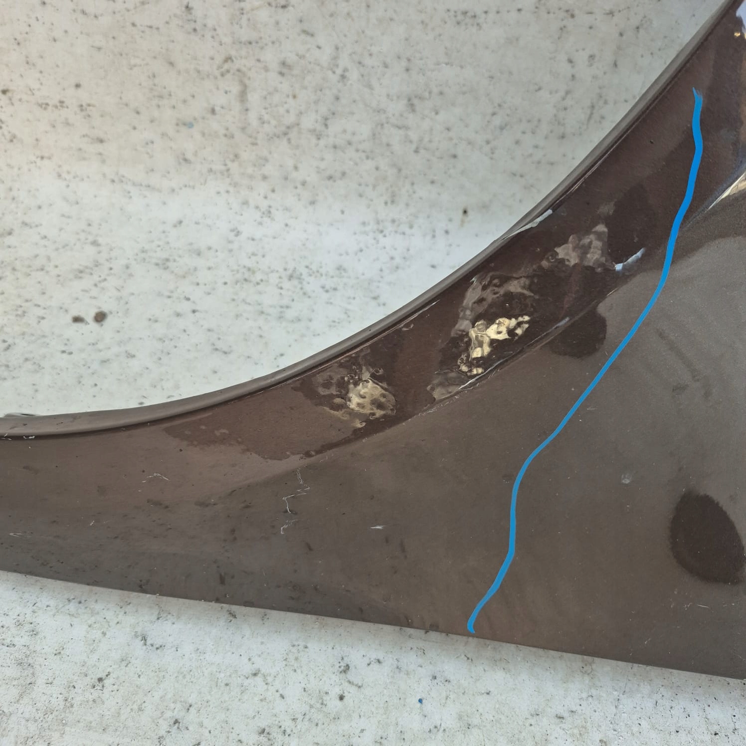 VW TOURAN 1T0 10-15 fender left front front