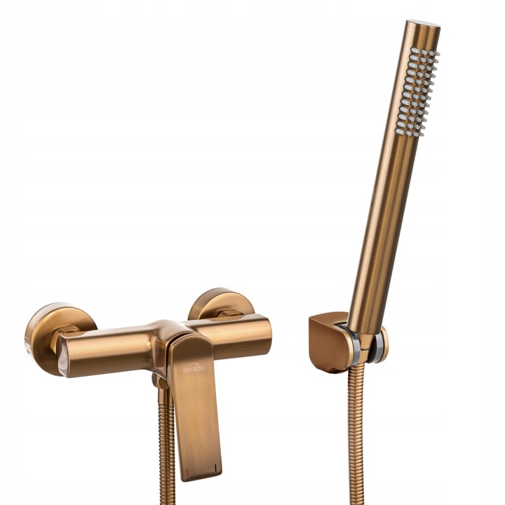 Sprchová Batéria S Medenou Sprchovou Súpravou Invena Komplet