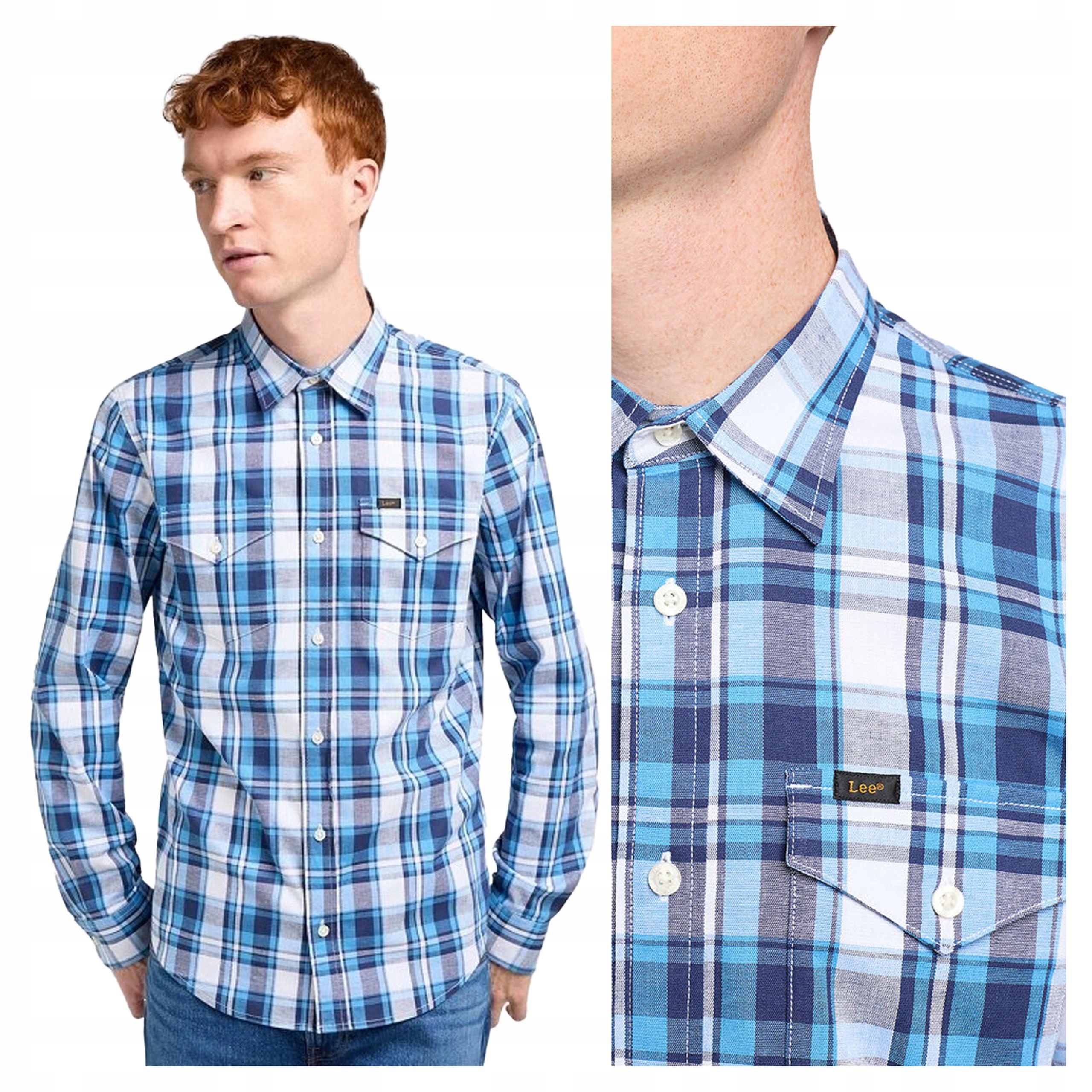 Pánská košile Lee Regular Shirt XL