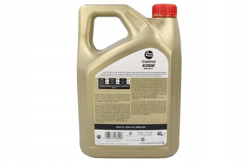 Motorový olej Castrol Edge 0W20 V 4L