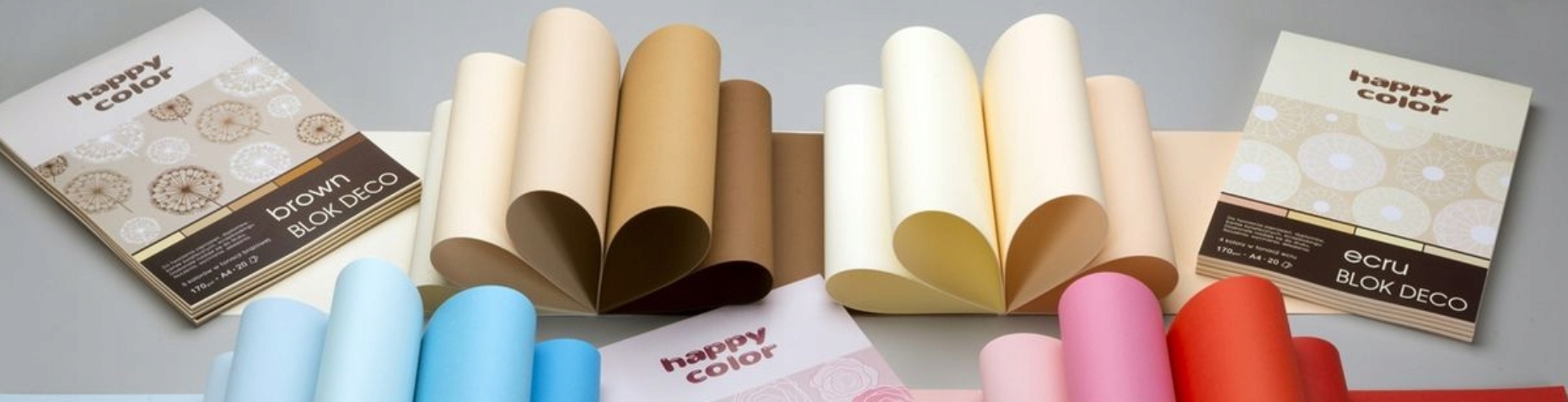 Blok Rysunkowy z Kolorowymi Kartkami Szkolny A3 80g 15 kartek Happy Color Kod producenta HA 3708 2030-09