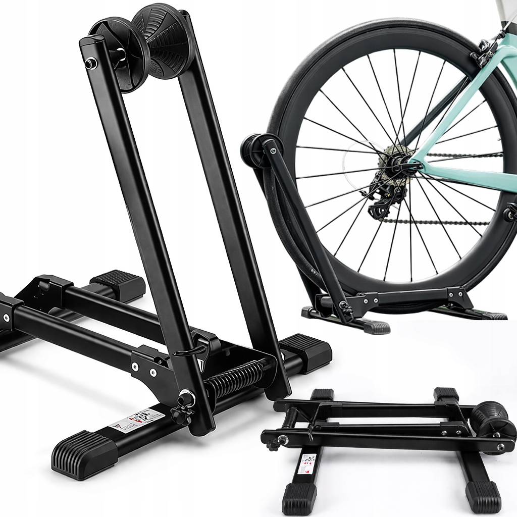 Stojak Serwisowy Rowerowy Składany Uniwersalny 20-29 Cali Metalowy Stabiln