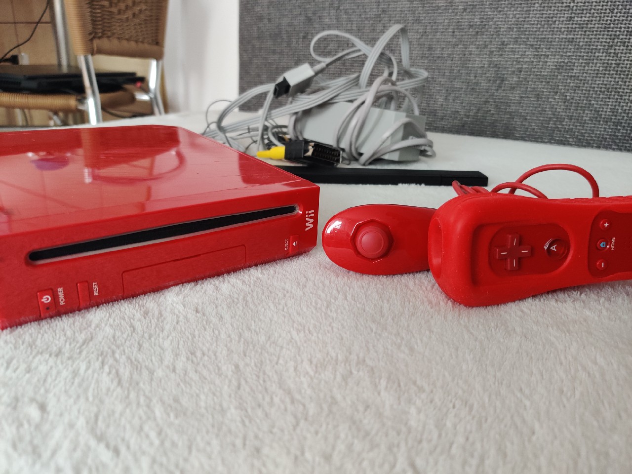 Nintendo Wii limitowana edycja Czerwona