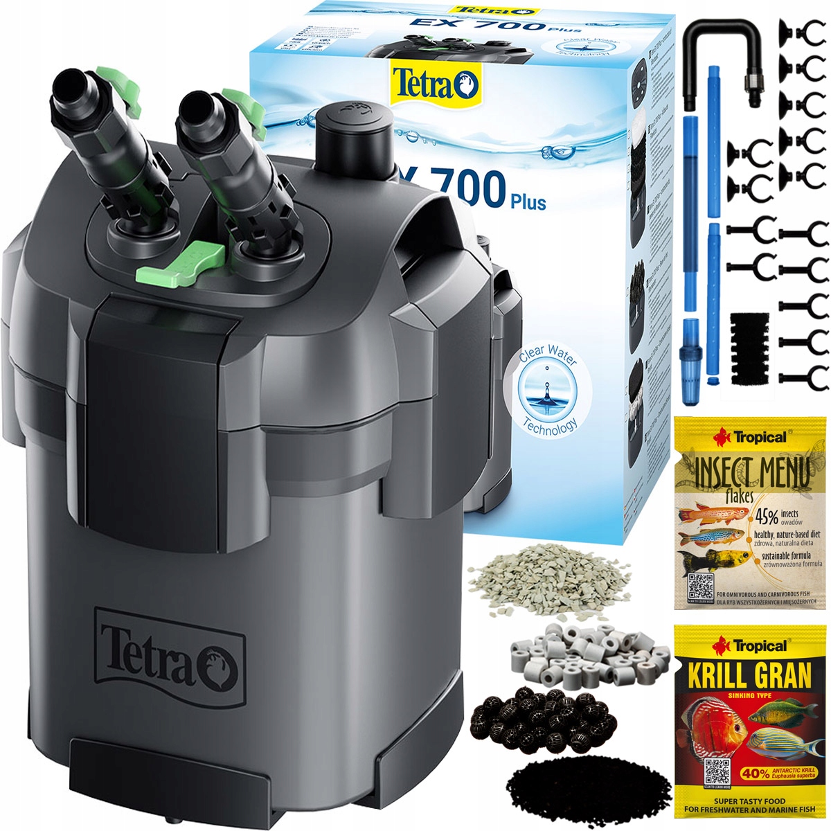 Tetra Ex 700 Plus Filtr Zewnętrzny Kubełkowy