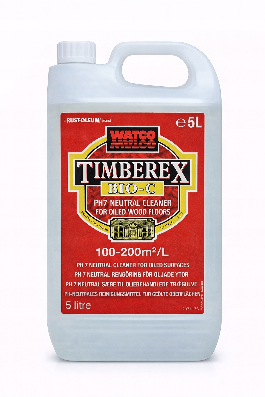 Timberex Watco Bio-C 5L mýdlo na olejované dřevěné podlahy