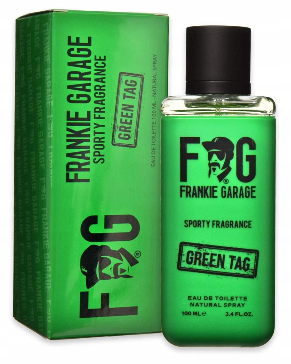Frankie Garage Sporty Fragrance Green Tag 100 ml Edt