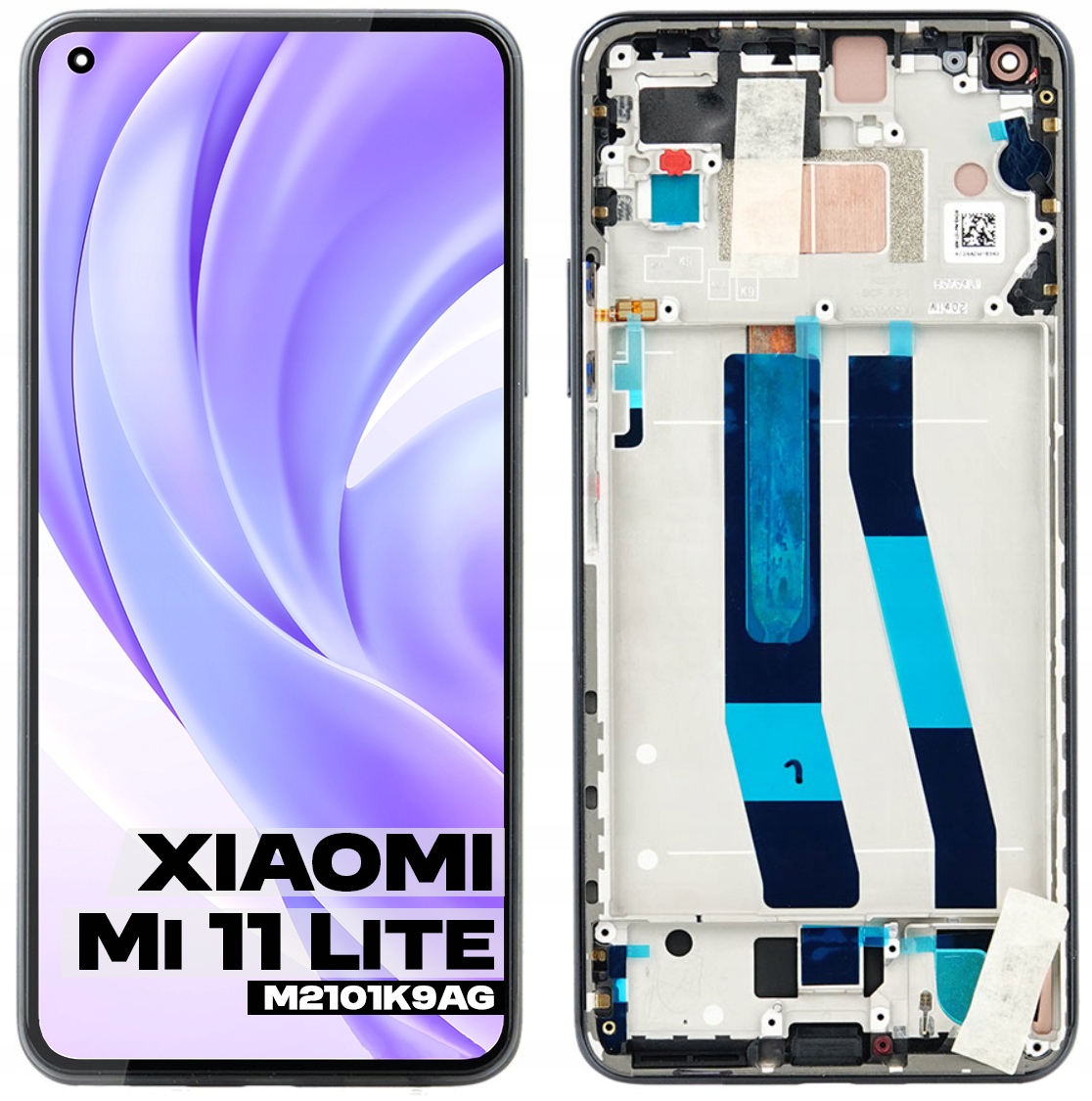 Originální displej pro Xiaomi Mi 11 Lite 4G 5600030K9A00 Service Pack