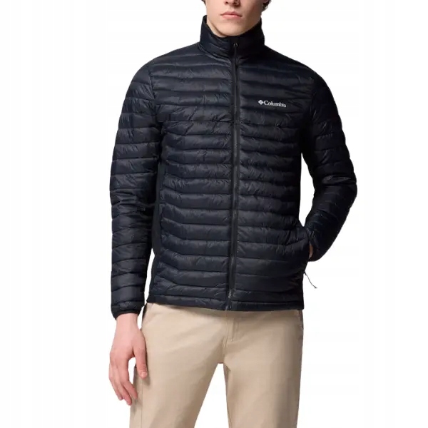 Columbia pánská zimní bunda Powder Pass Hybrid, černá