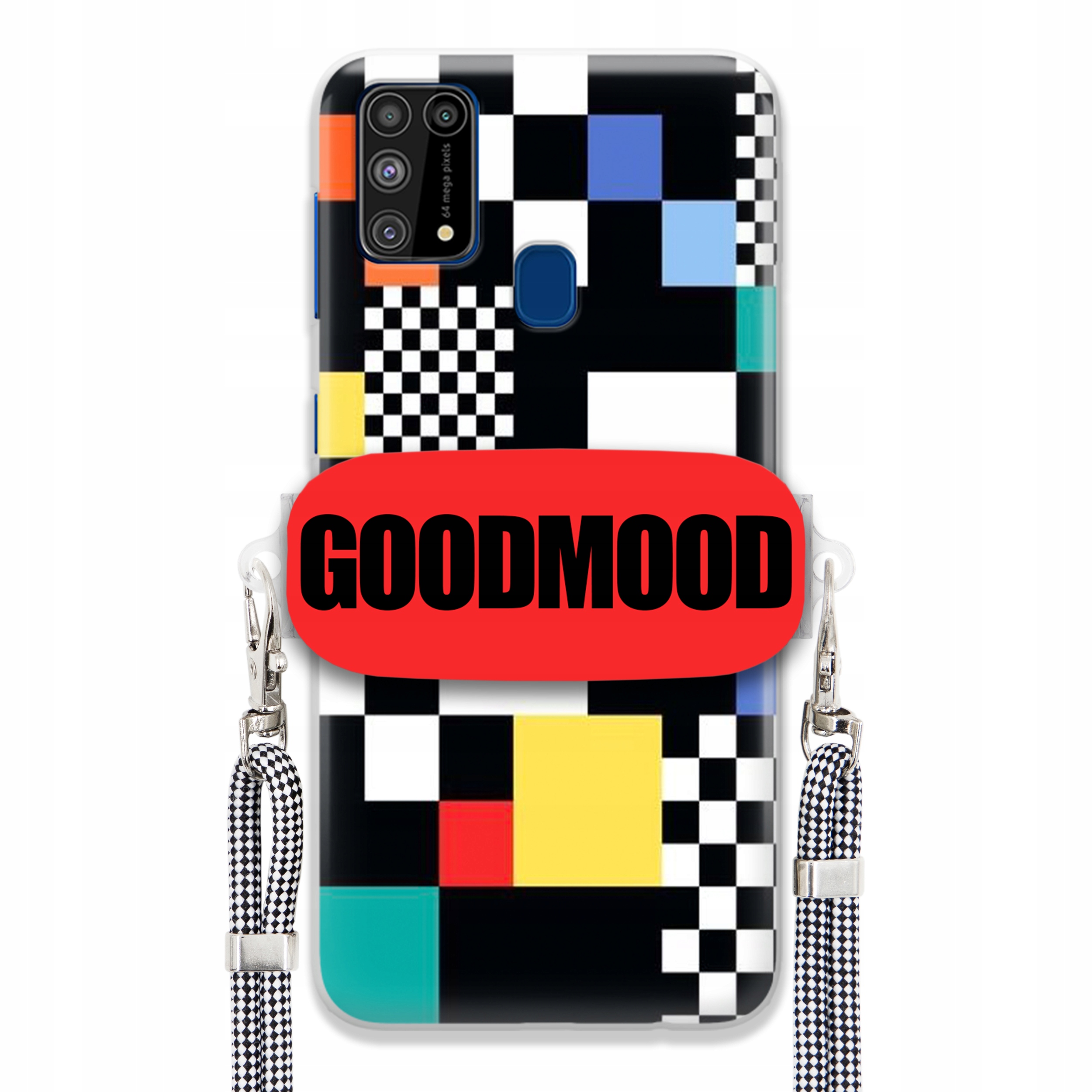 Pouzdro Pro Samsung M31 Case Držák Na Vodítko Zebra Telefonu Pixelart Goodmood Wz