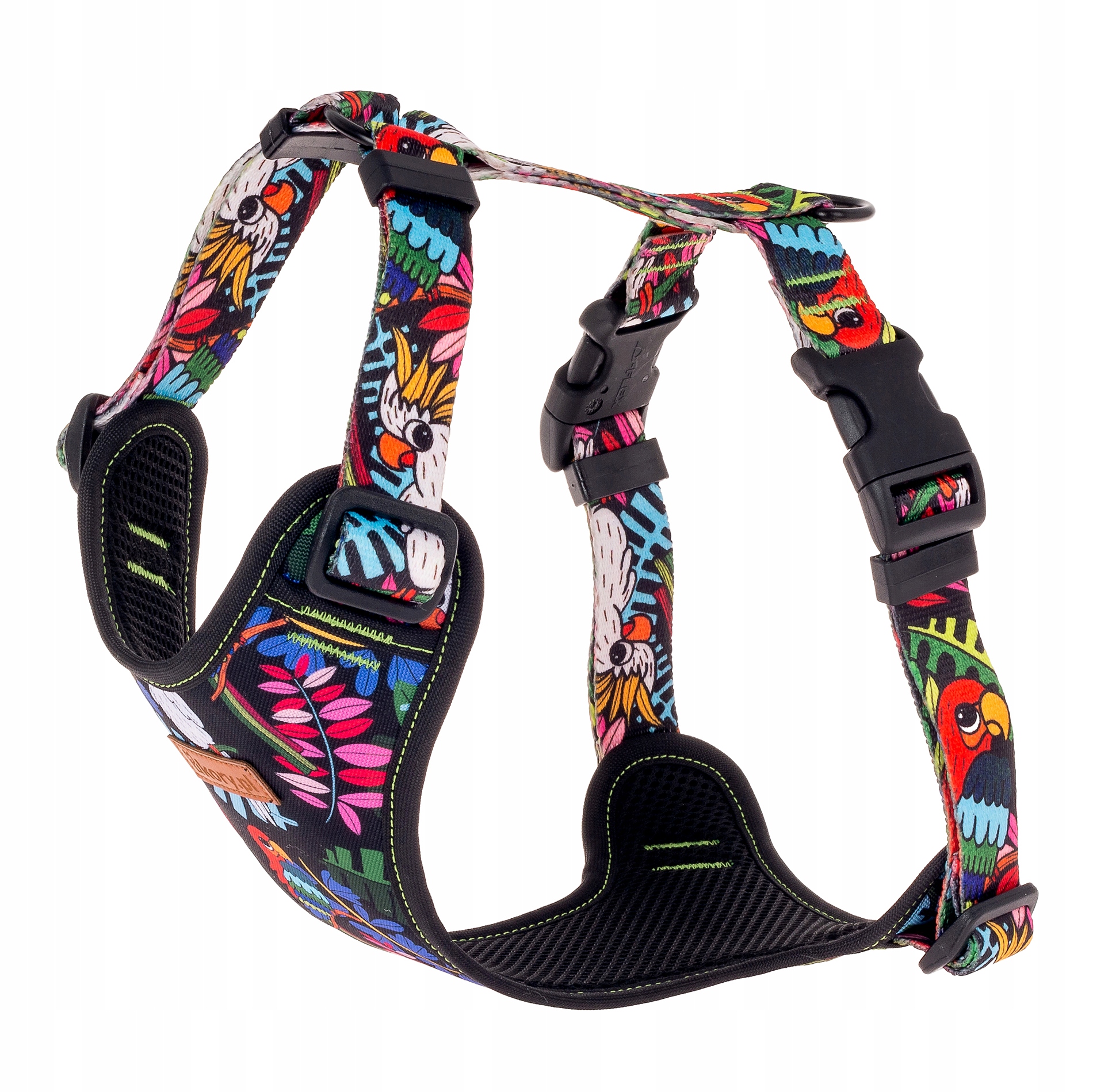 Beztlakové postroje guard pro středního psa S 20 mm Ukory Jungle