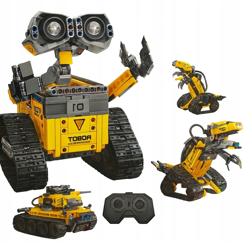 Klocki Konstrukcyjne Robot Rc Czołg Dinozaur 3W1