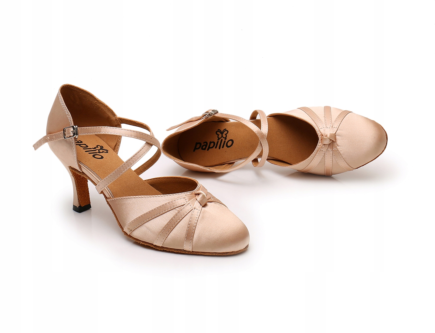 BUTY TANECZNE DO STANDARDU CIELISTE BEŻOWE 7,5cm Kod producenta PAPILIO