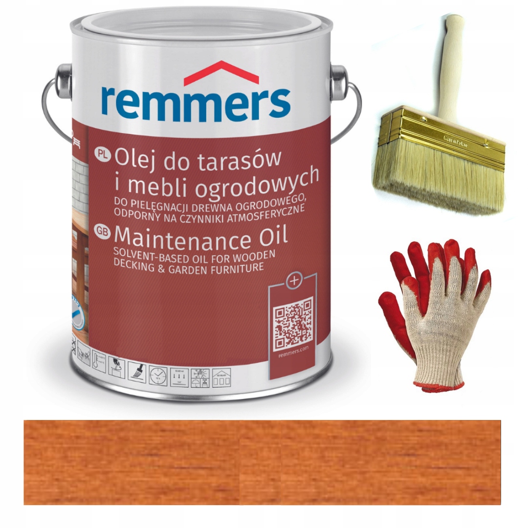 Remmers olej do tarasów, drewna 5L Teak