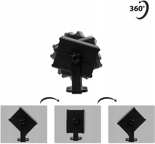 PROJEKTOR DYSKOTEKOWY KULA DISCO REFLEKTOR UV LED Marka bez marki