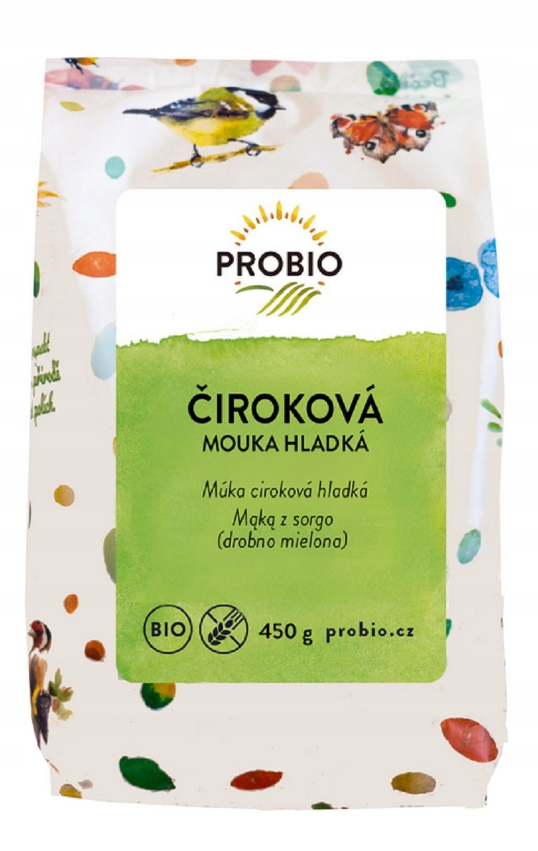 12x Mąka Z Sorgo Bezglutenowa Bio 450 g Probio