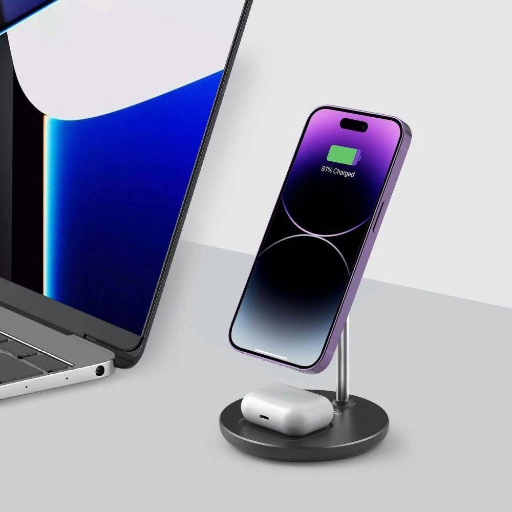 TECH-PROTECT QI15W-A21 2IN1 MAGNETIC MAGSAFE Waga produktu z opakowaniem jednostkowym 0.28 kg