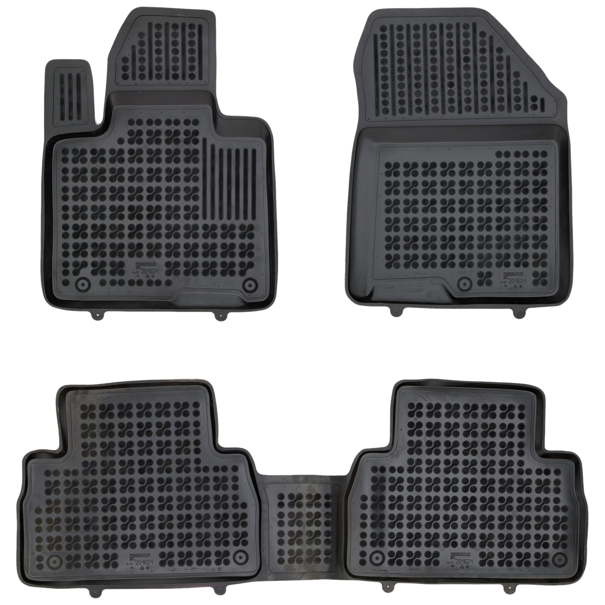 Gumové rohože Hyundai Santa Fe IV 2018-2020