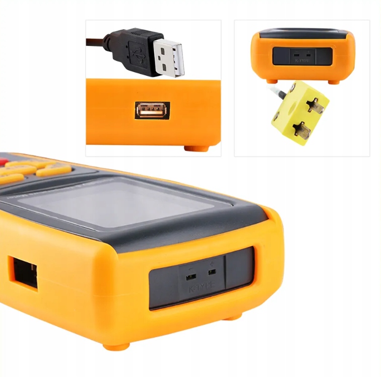 HIGROMETR WILGOTNOŚĆ TEMP POWIETRZA TERMOPARA TypK TERMOHIGROMETR BENETECH Rodzaj termohigrometr