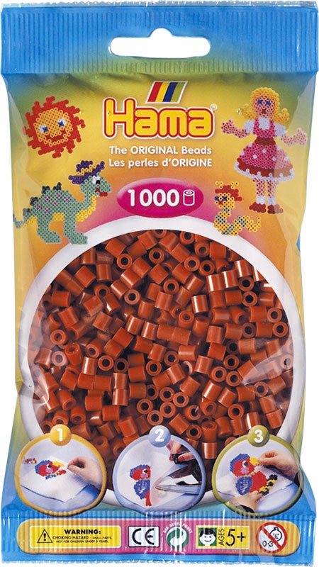 

Koraliki do prasowania Rude 1000 szt Hama 20