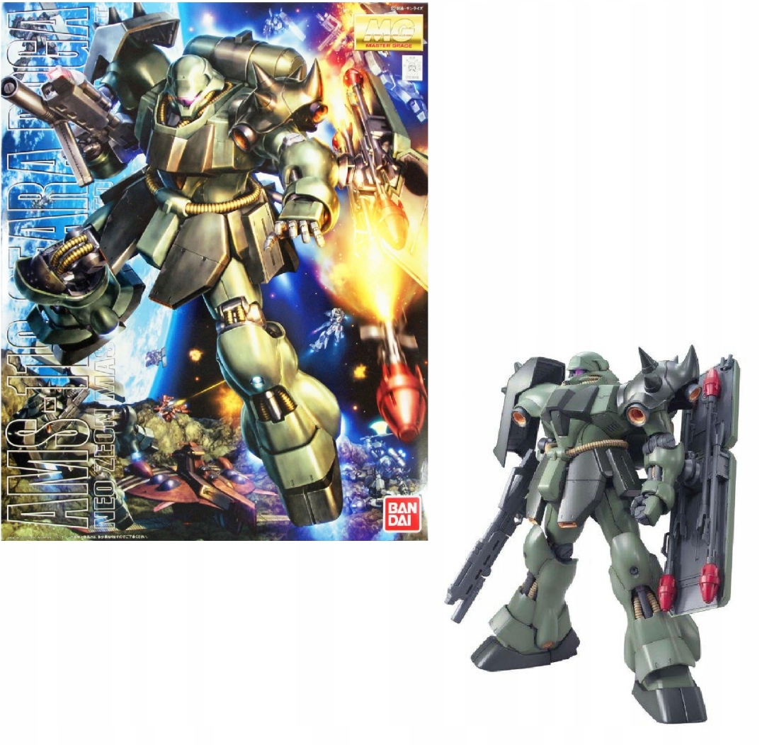 Bandai Model Kit Gundam Mg 1/100 Geara Doga Model Kit 18 cm
