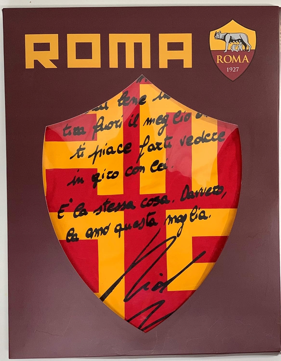 T-shirt Box As Roma Amor czerwony r. S