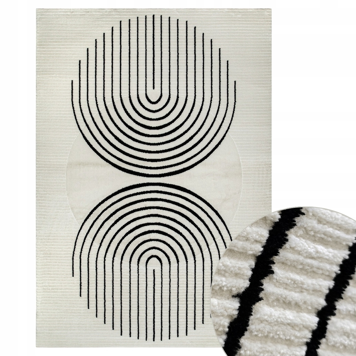 Koberec AURRA1 120X170 CM Geometrický do obývacího pokoje ložnice moderní módní