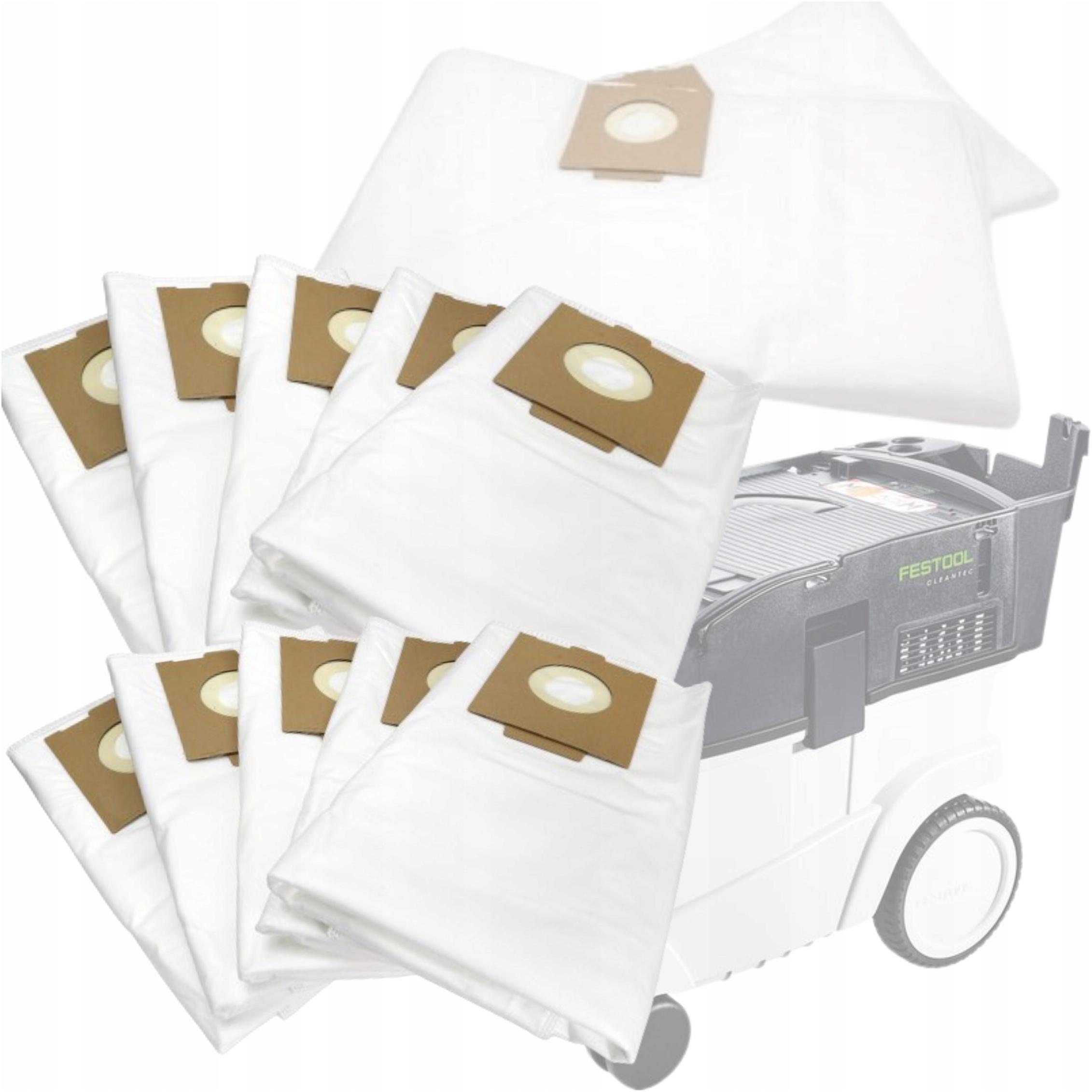 10 x Hepa sáčky Festool Ct Ctl Ctm 26 36