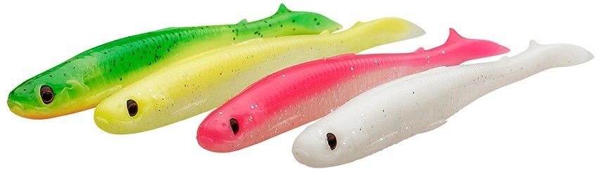 Savage Gear Slender Scoop Shad Dark Water 13cm 12g Waga (g): 12, Długość (c