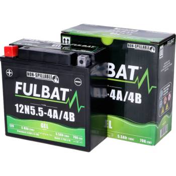 Akumulator Żelowy Fulbat 12N5.5-4A Gel 5,5Ah 70A Zamiennik Yuasa Varta